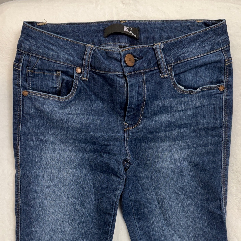 1822 Denim Women's Blue skinny Jeans